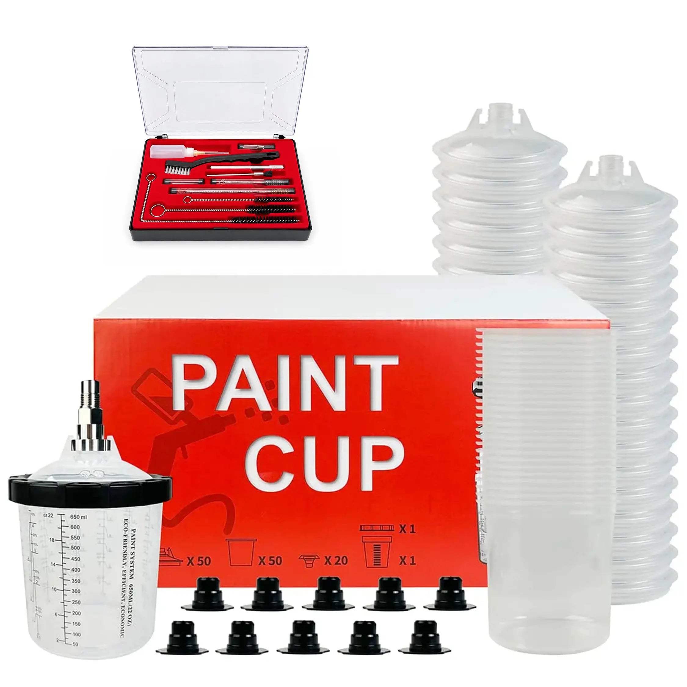 PORPHIS Paint Cup Cleaning Refill Kit PORPHIS