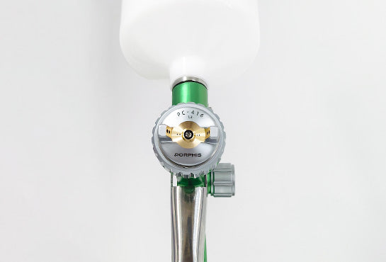 PORPHIS PC-416 Green Spray Gun
HVLP Nozzle
Low pressure spraying to save paint