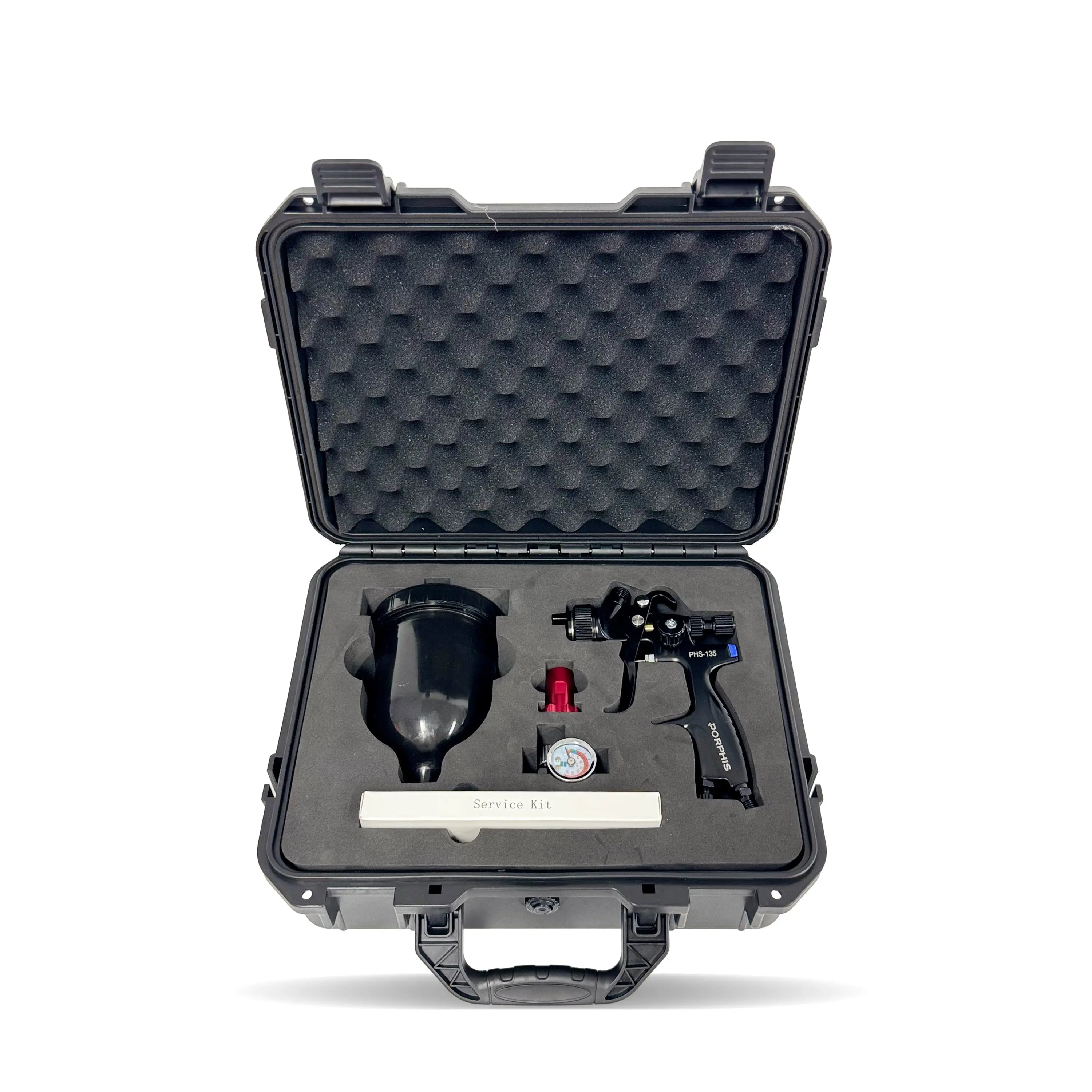 PORPHIS PHS-135 Black MP Spray Gun with premium plastic box kit
best air spray paint gun