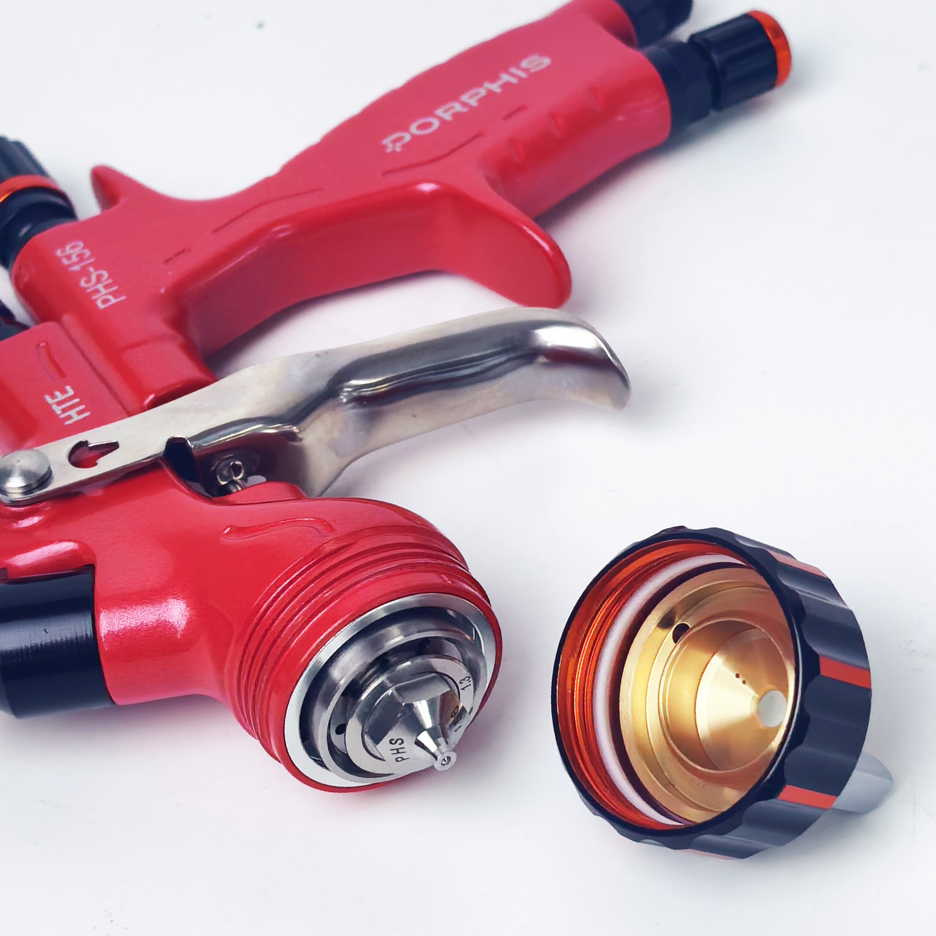 PORPHIS PHS-156 Red Car Spray Gun
best professional paint sprayer