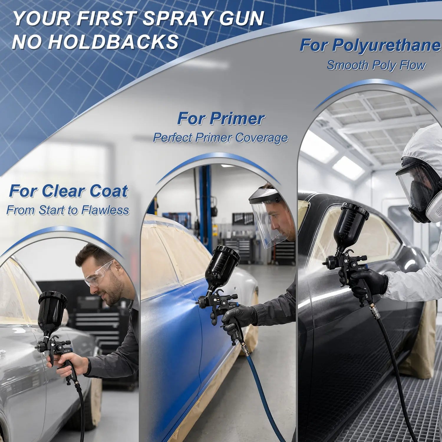 PHS-135 Air Paint Spray Gun PORPHIS