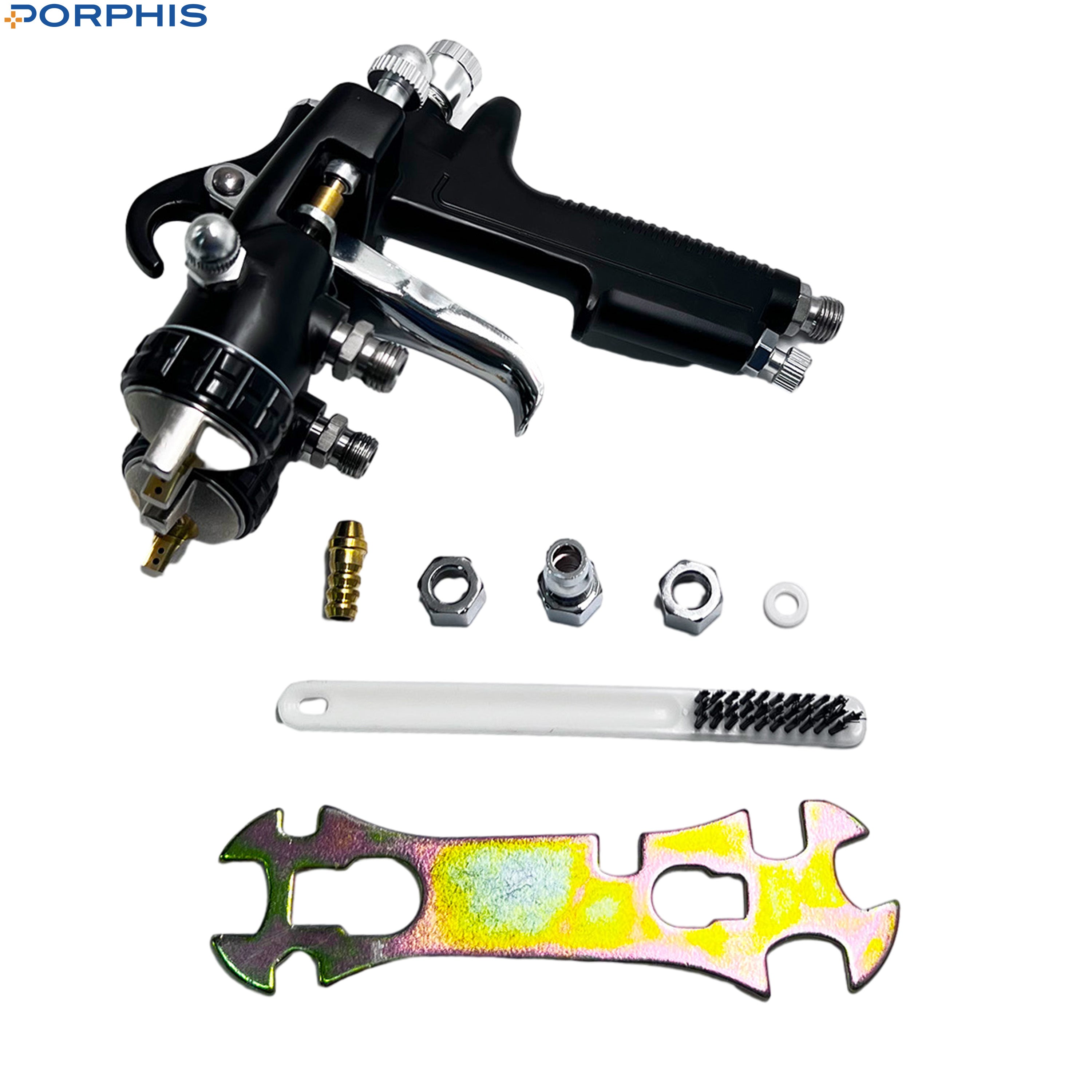POR-2X Double Nozzle Spray Gun