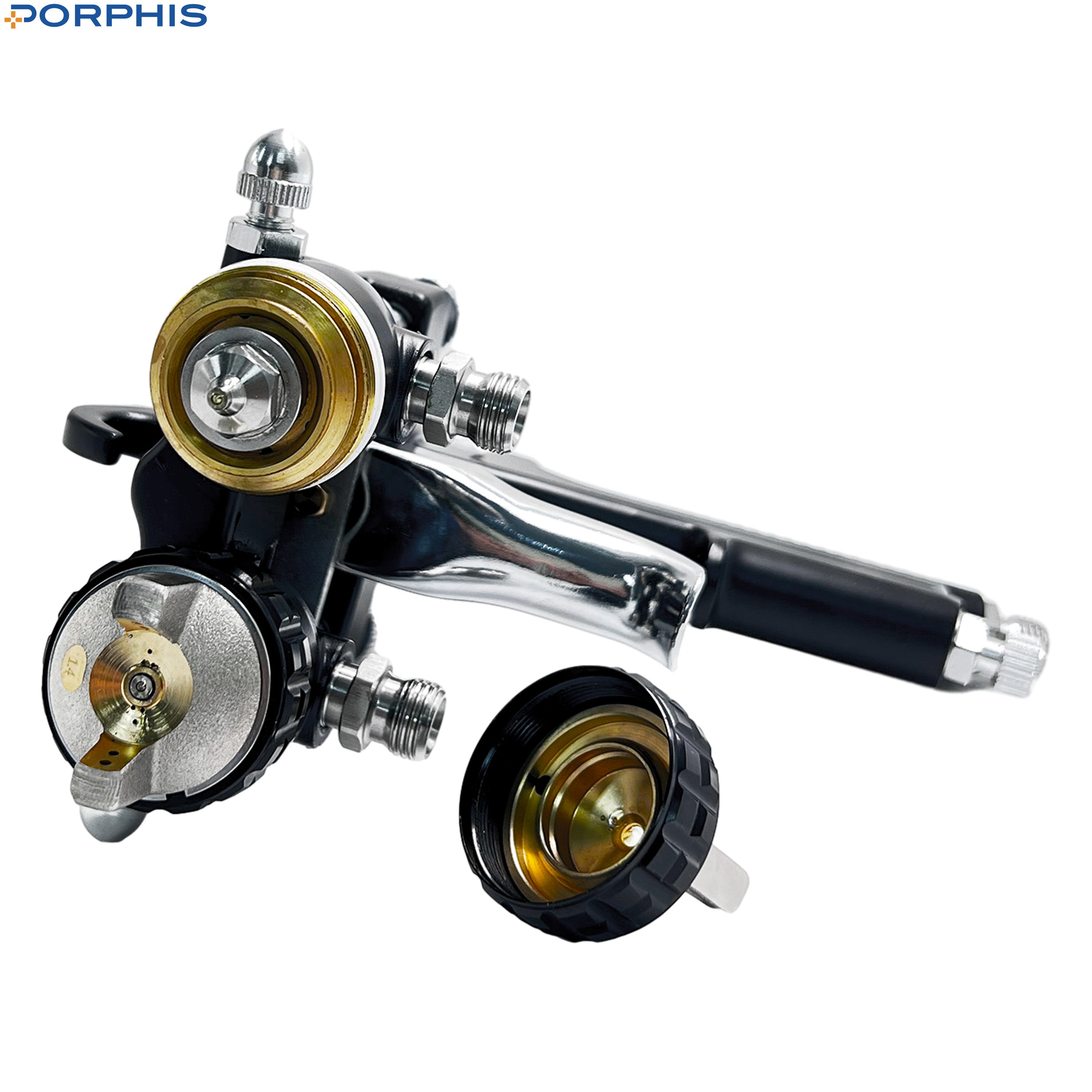 POR-2X Double Nozzle Spray Gun