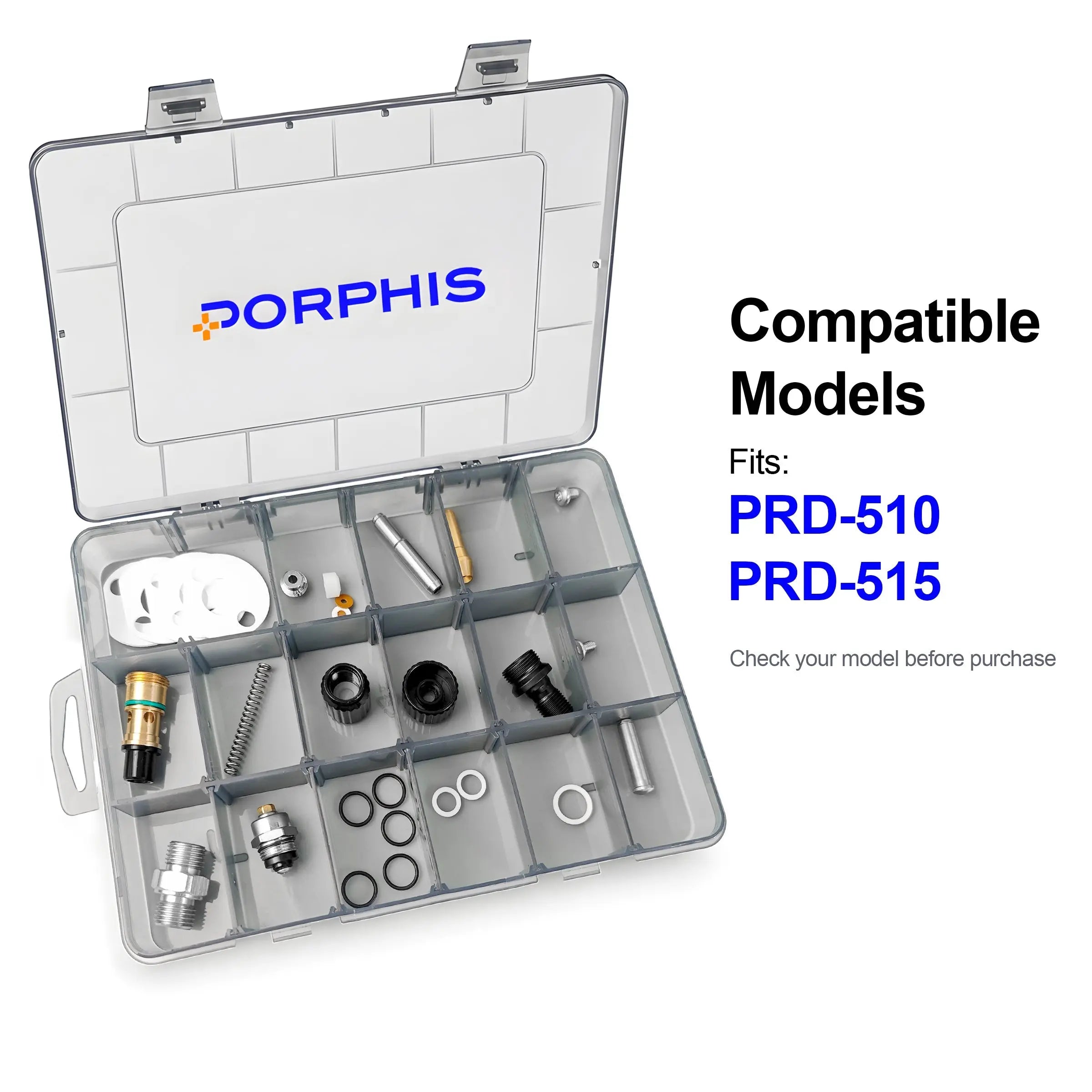 PRD-51 Series Spray Gun Spare Parts Repair Kit PORPHIS