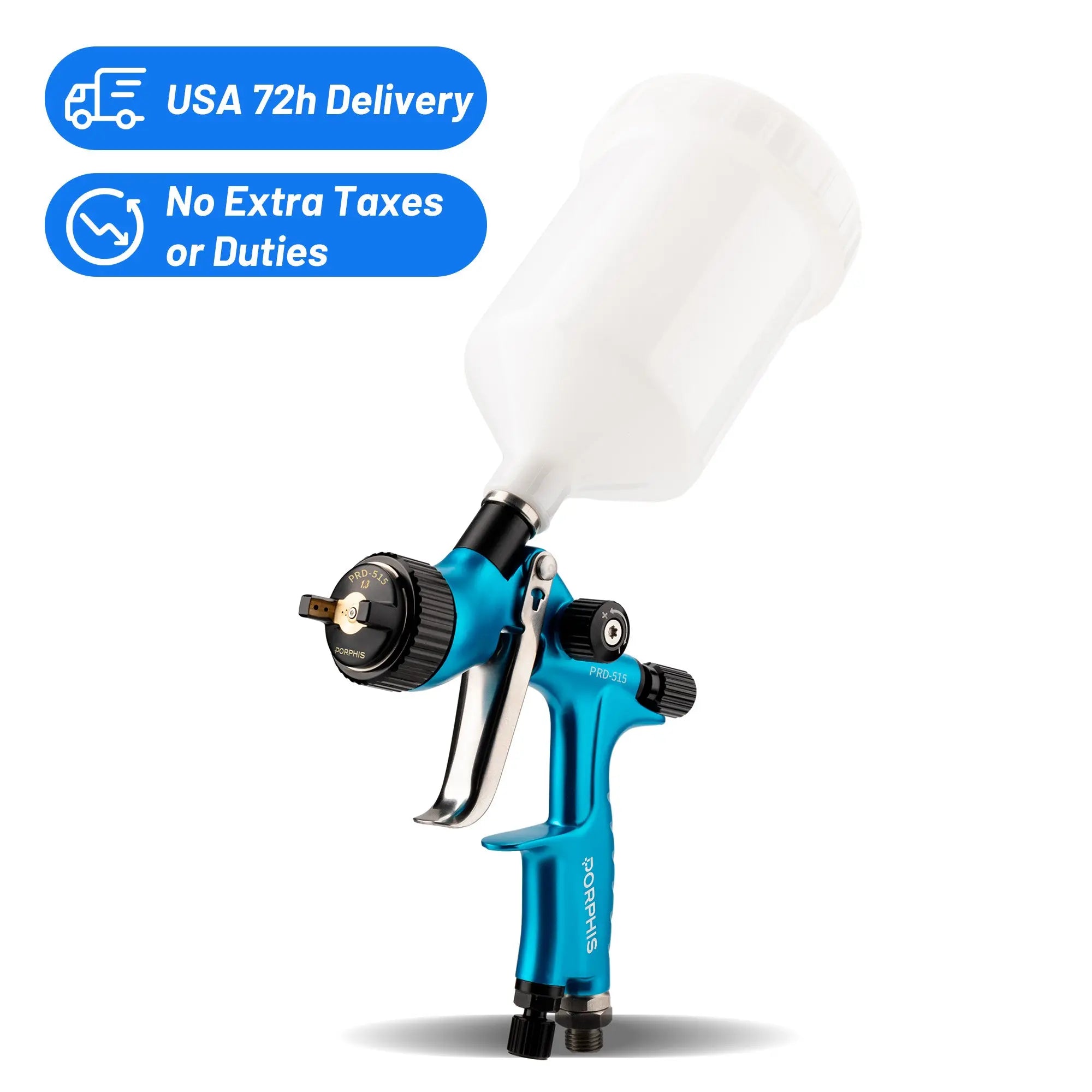 PRD-515 MP SPRAY GUN (USA 72-Hour Delivery) PORPHIS