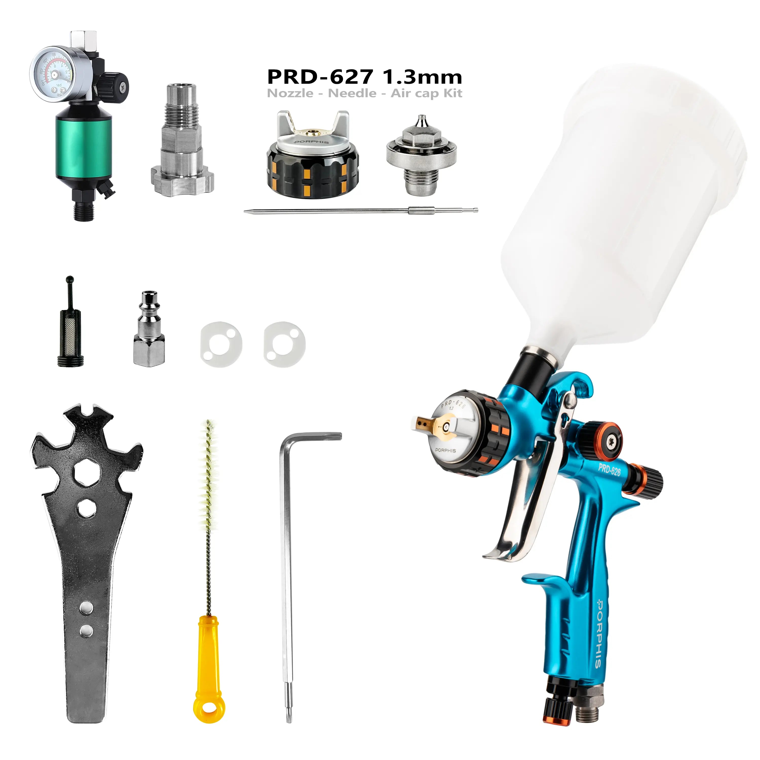 PRD-626 Automotive Paint Gun Kit PORPHIS