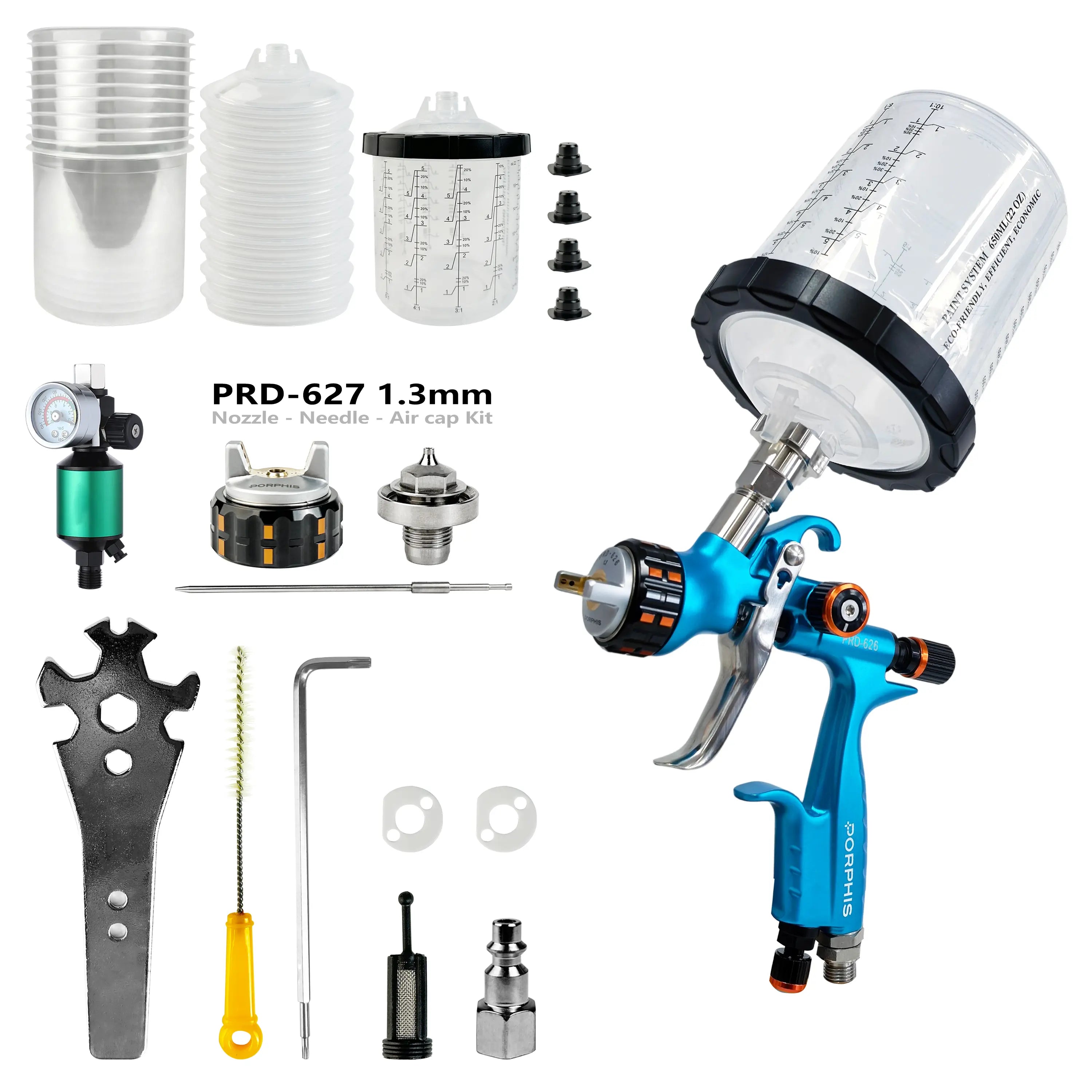 PRD-626 Automotive Paint Gun Kit PORPHIS
