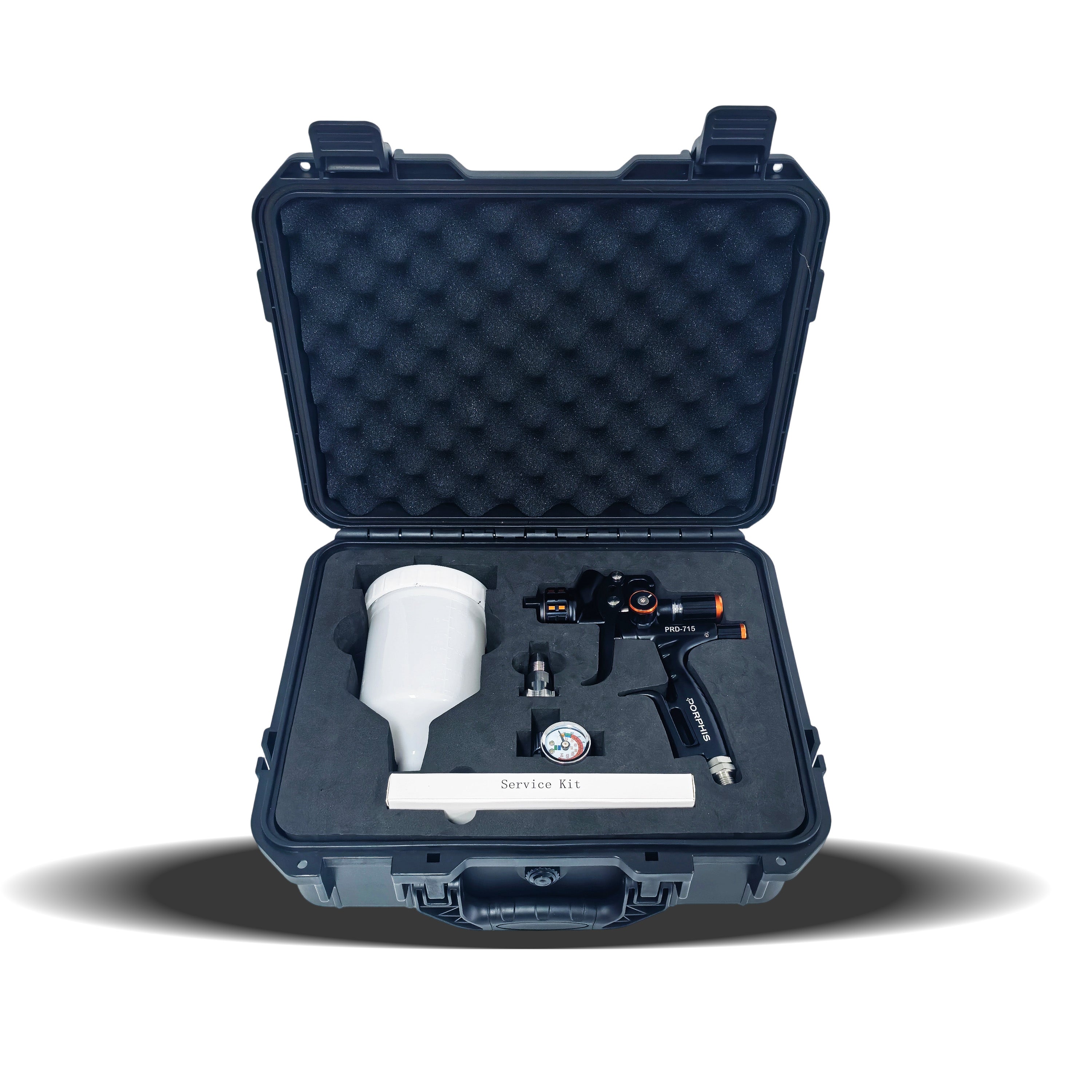 PORPHIS PRD-715 Black MP Spray Gun with premium plastic box kit
best air spray paint gun