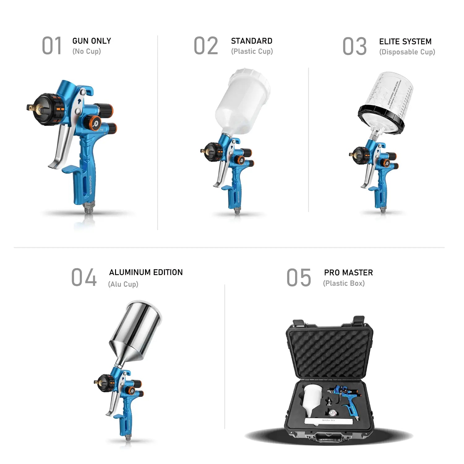 PRD-715 Air Spray Gun PORPHIS