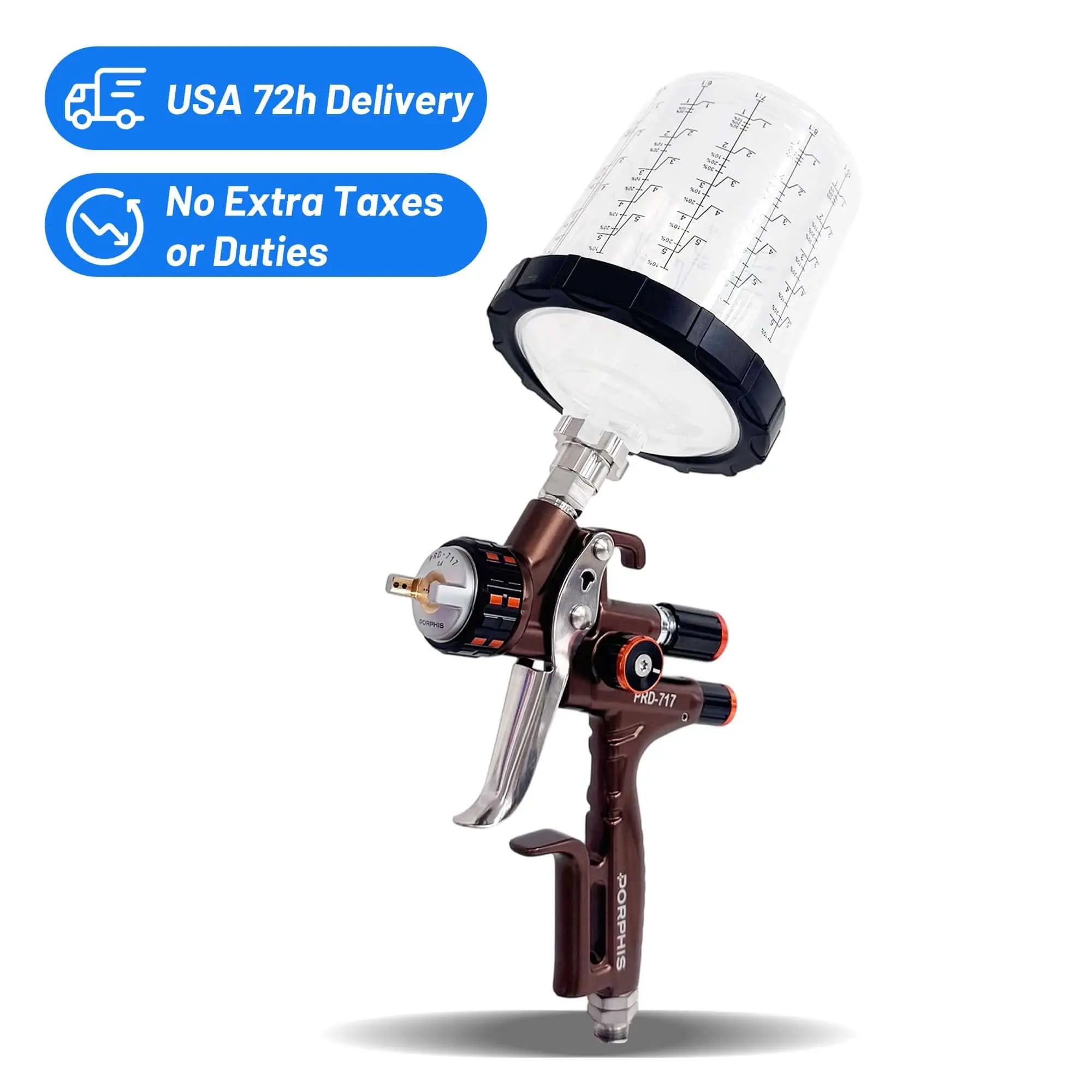 PRD-717 VS SPRAY GUN (USA 72-Hour Delivery) PORPHIS