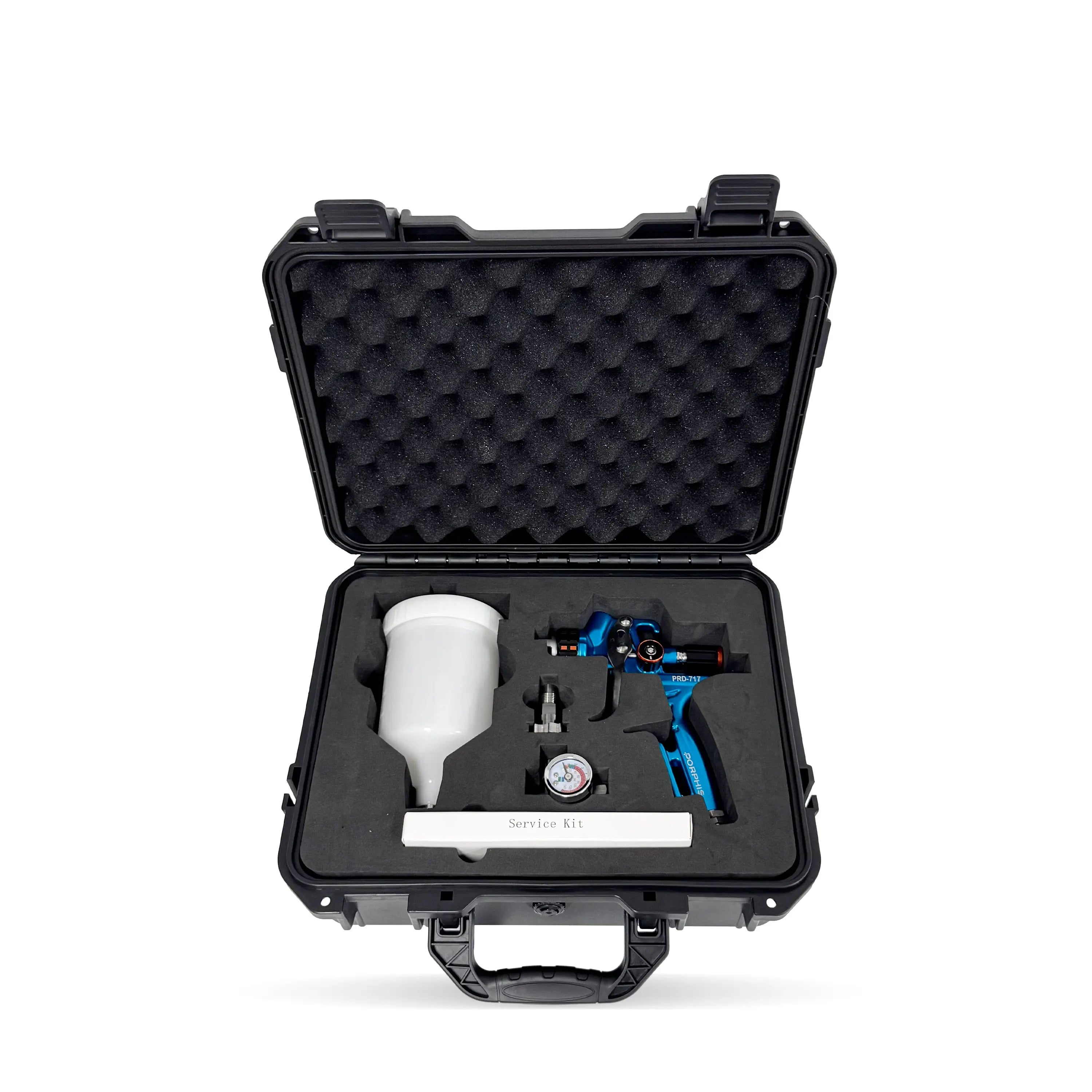 PORPHIS PRD-71 Series Spray Gun with premium plastic box kit