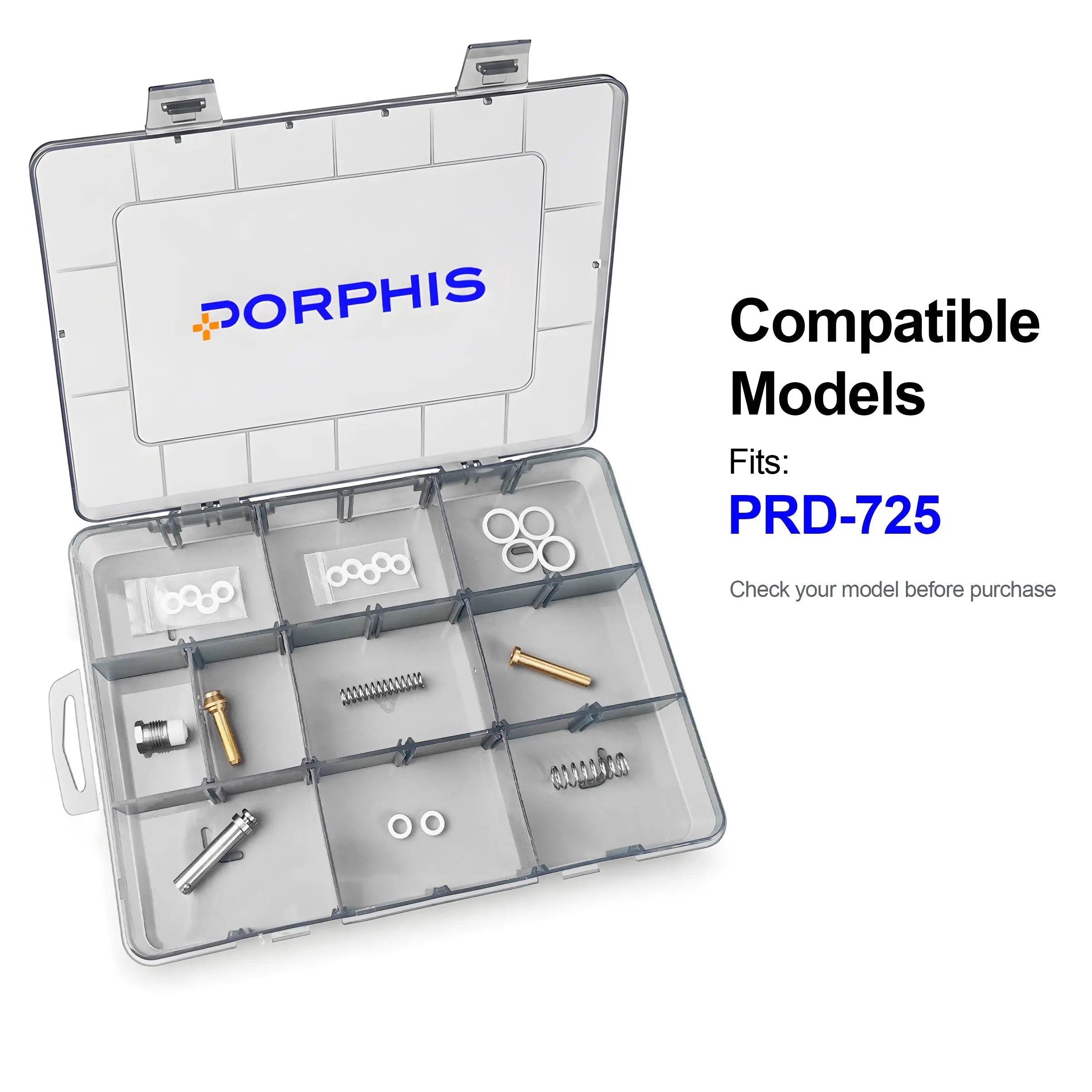 PRD-72 Series Spray Gun Repair Kit Spare Parts PORPHIS