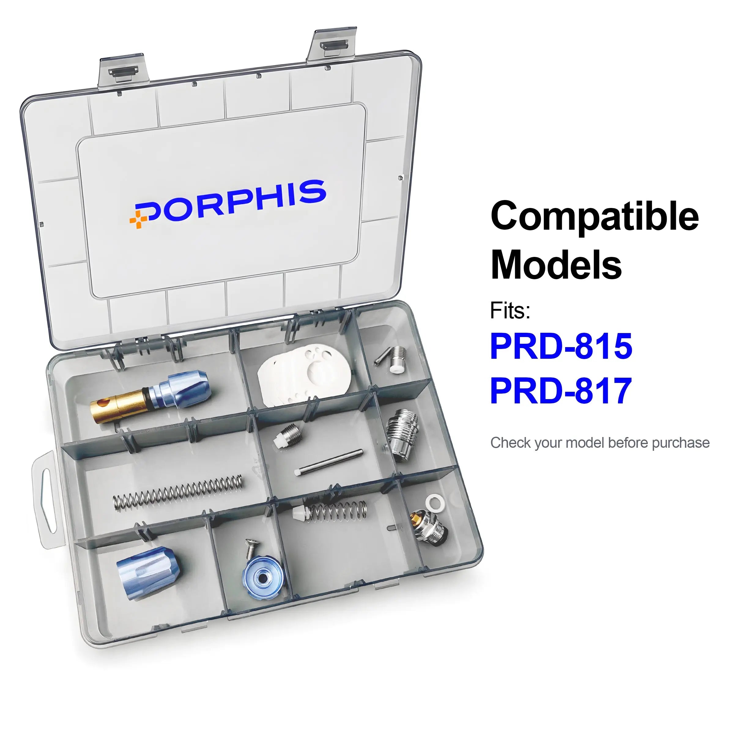 PRD-81 Series Spray Gun Spare Parts Repair Kit PORPHIS