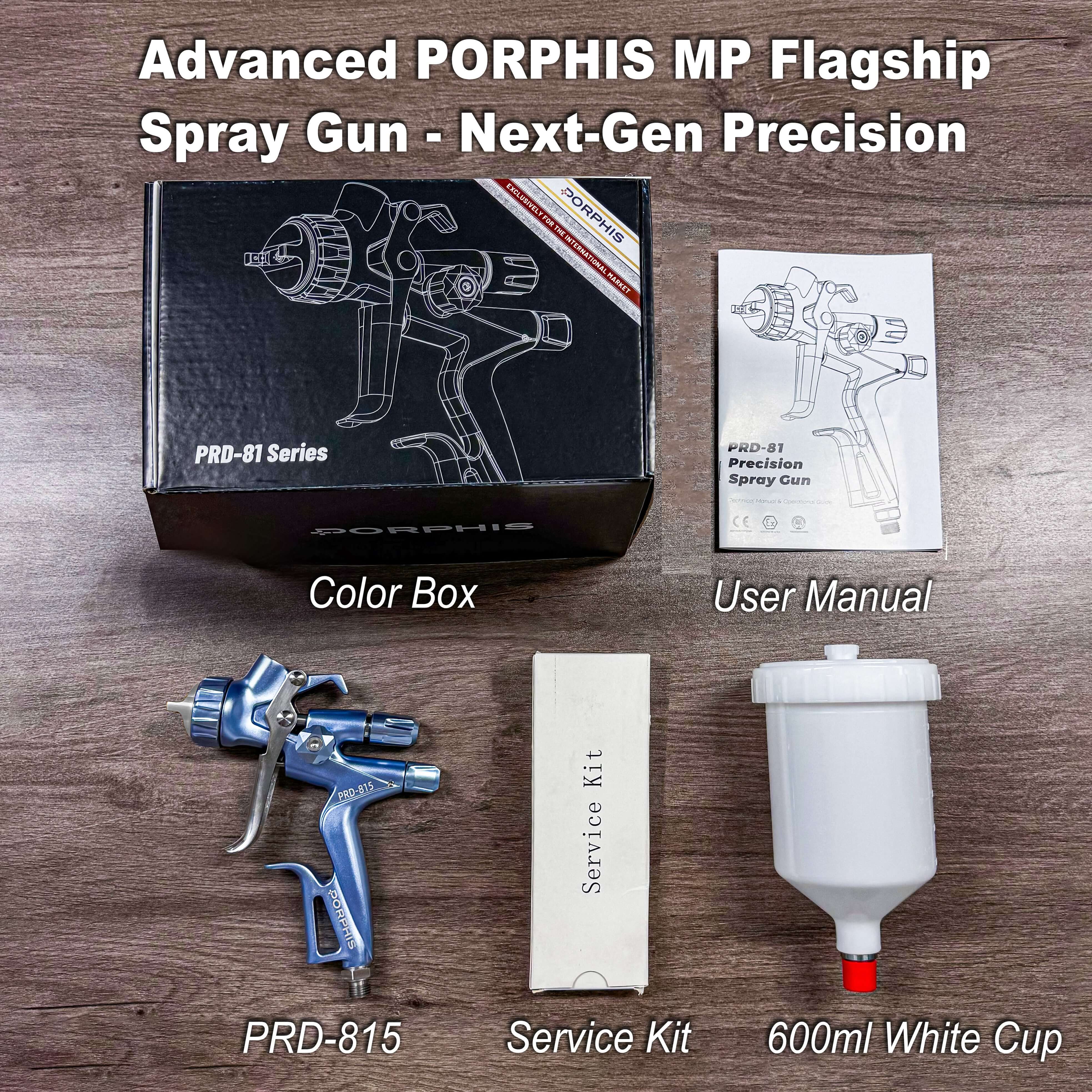 PORPHIS PRD-815 Blue 1.3mm Air Spray Gun
best airbrush gun