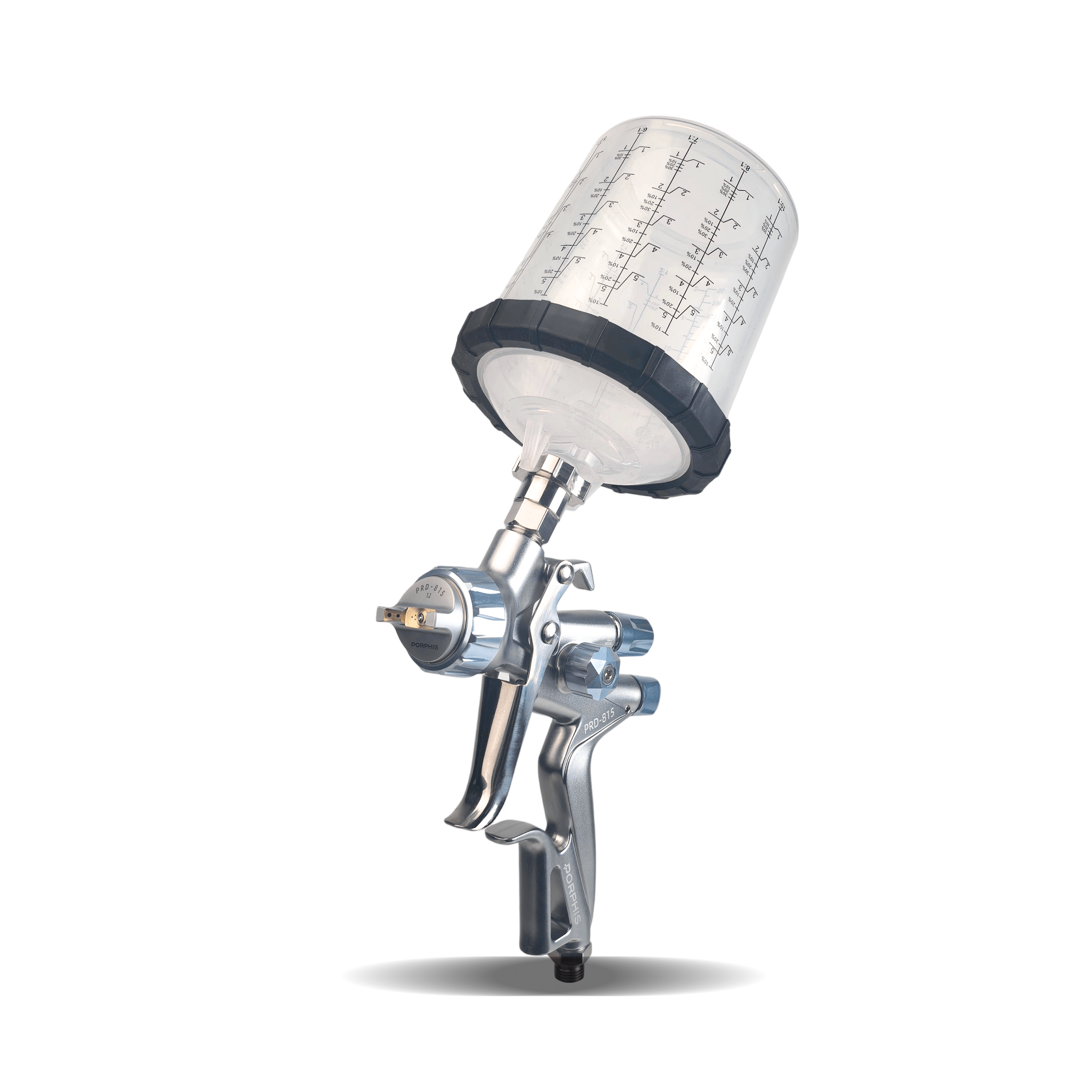 PORPHIS PRD-815 Gray1.2mm Spray Gun with 600ml paint mixing cup and adapter
best professional spray paint gun