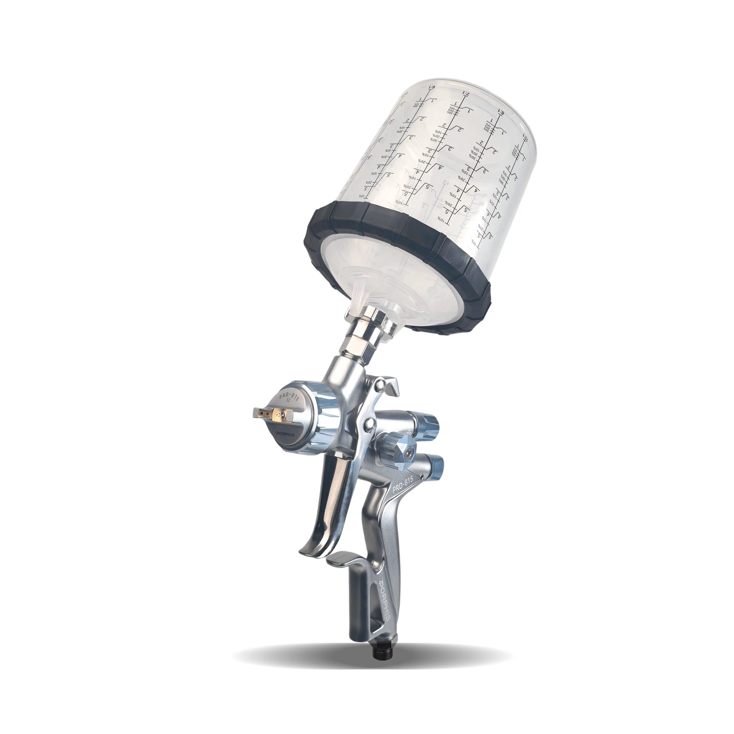 PORPHIS PRD-815 Gray1.2mm Spray Gun with 600ml paint mixing cup and adapter
best professional spray paint gun