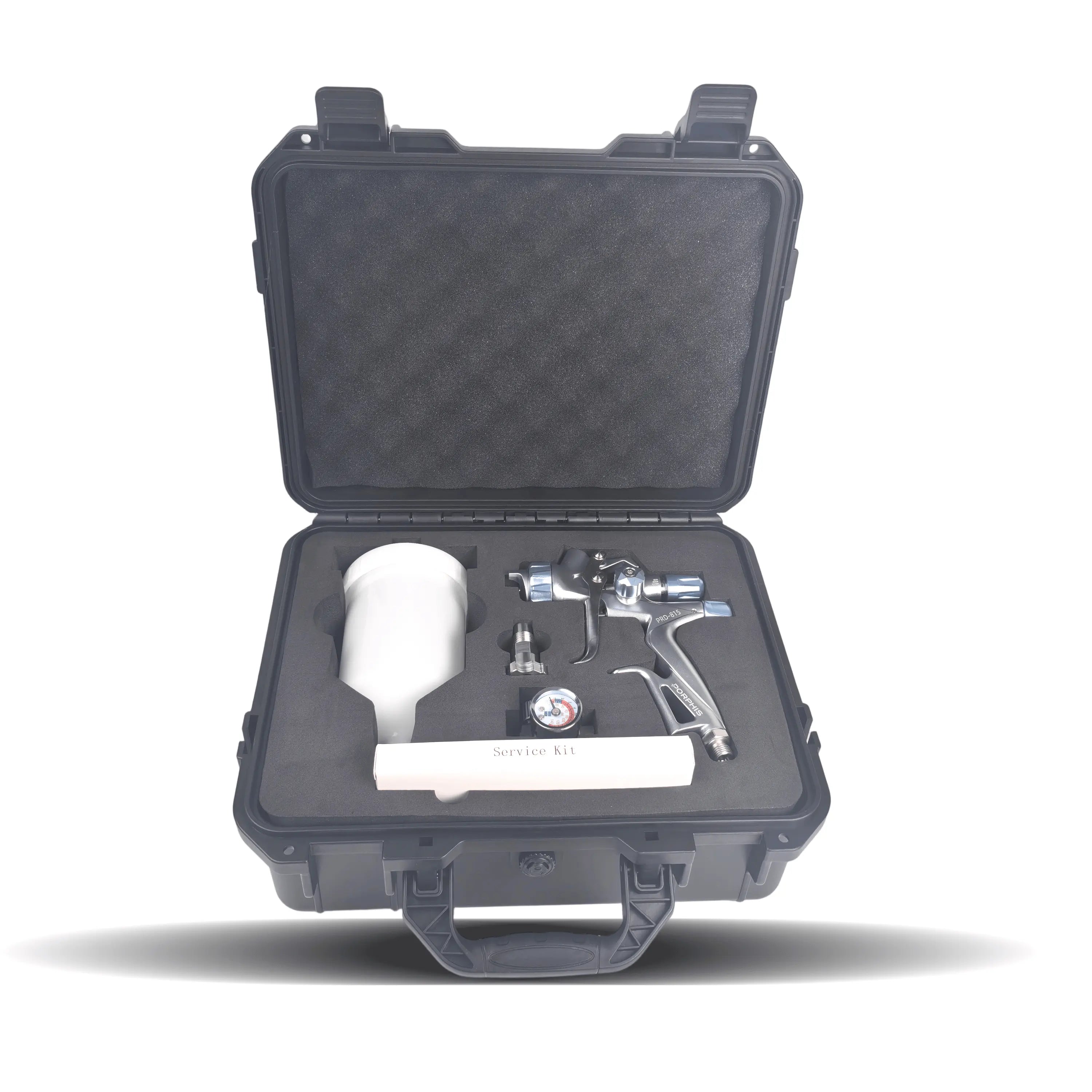 PORPHIS PRD-815 Gray 1.2mm Spray Gun with premium plastic box kit
best air spray paint gun