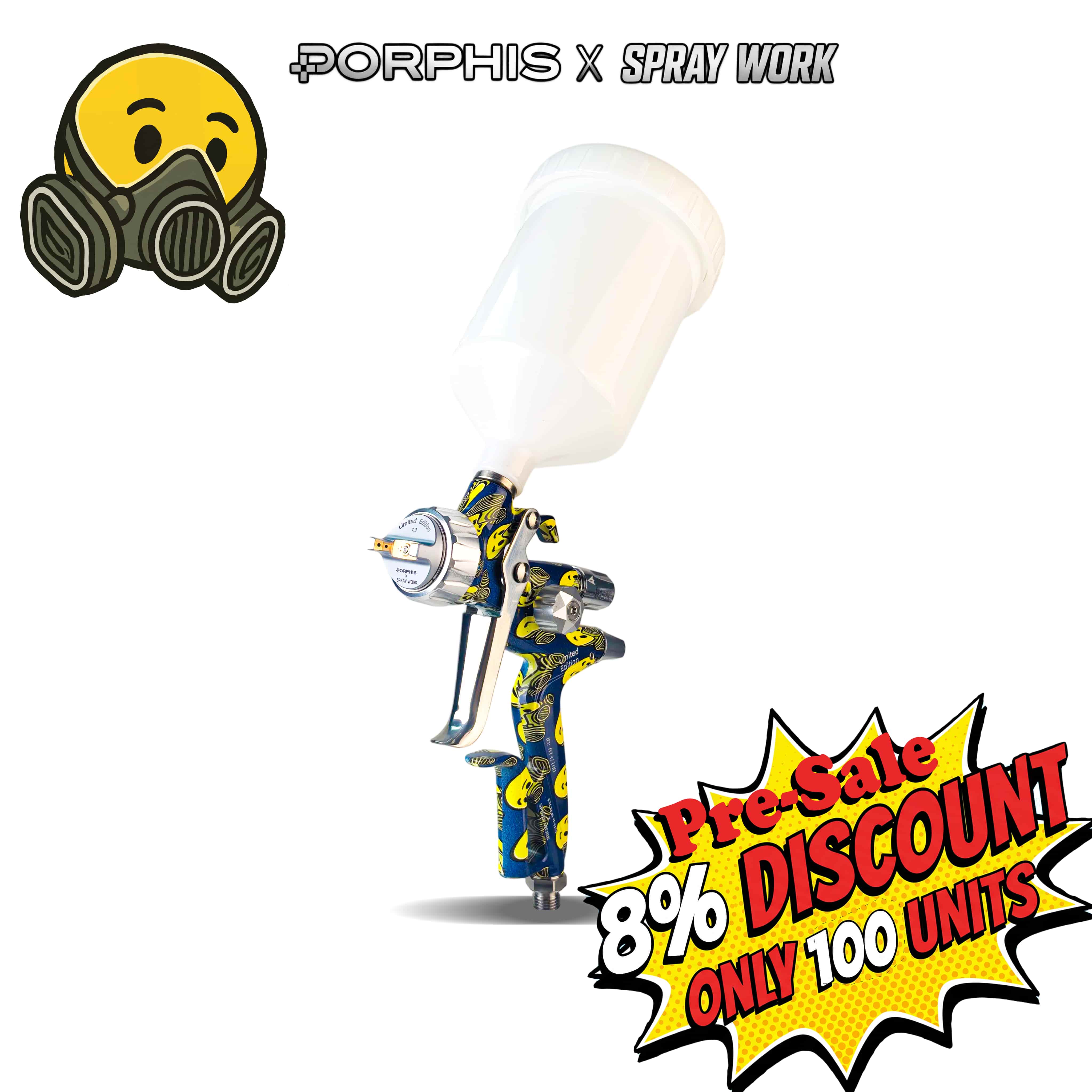 PORPHIS X Spray Work | Limited Edition Spray Gun