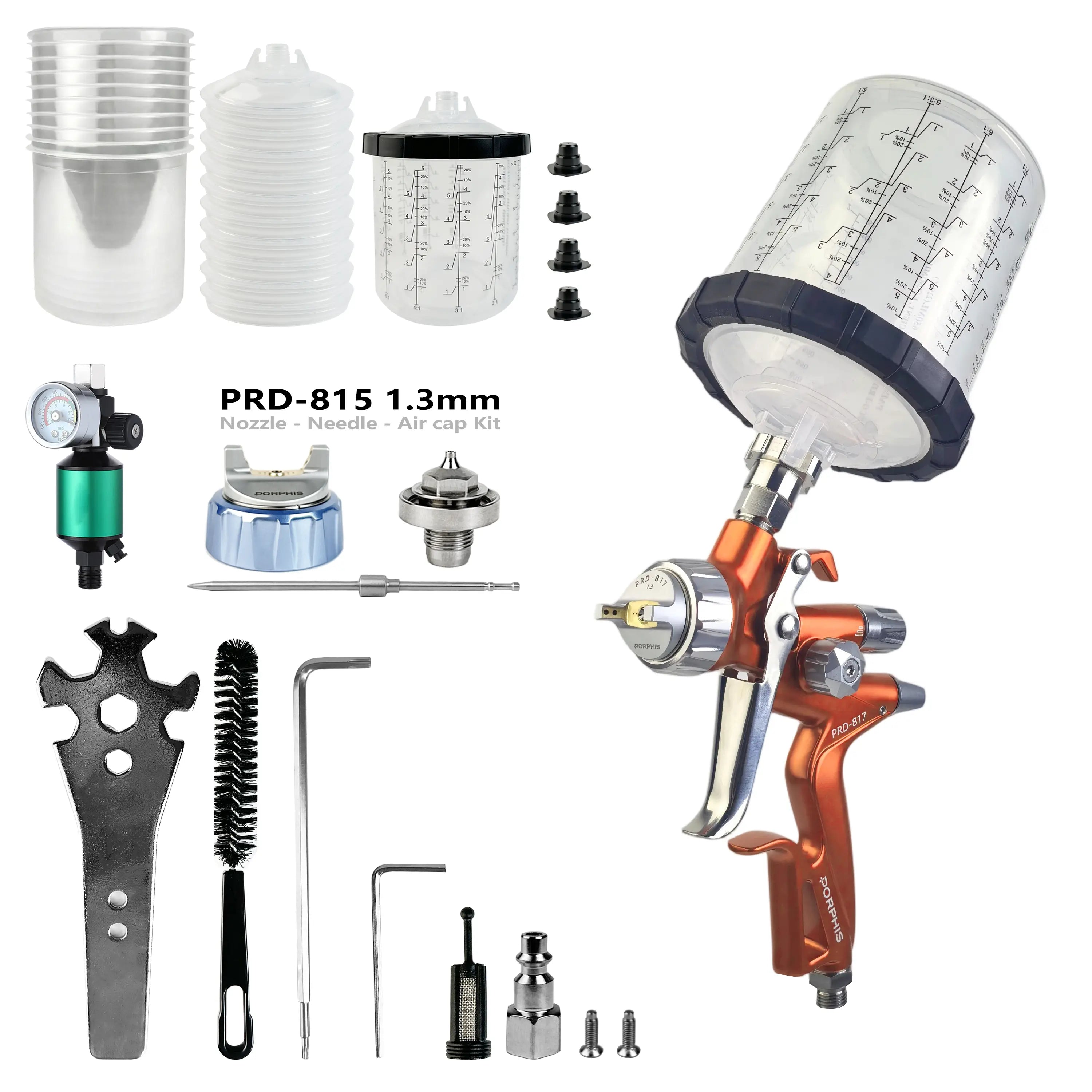 PRD-817 Car Paint Gun kit PORPHIS