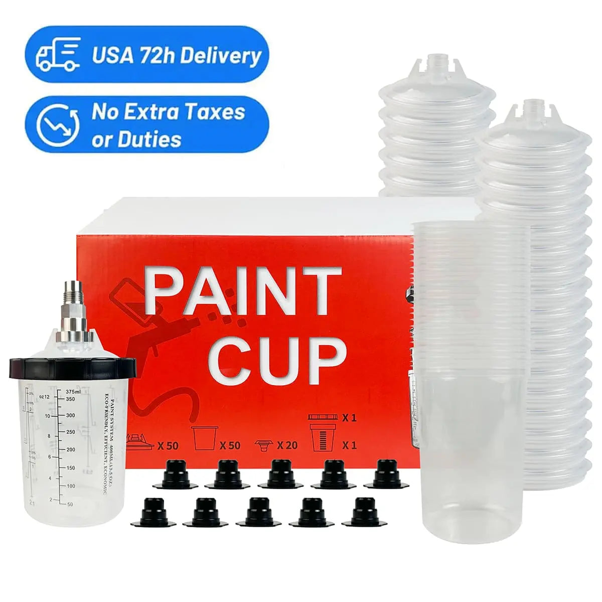 Paint Mixing Cup Kit (USA 72-Hour Delivery) PORPHIS