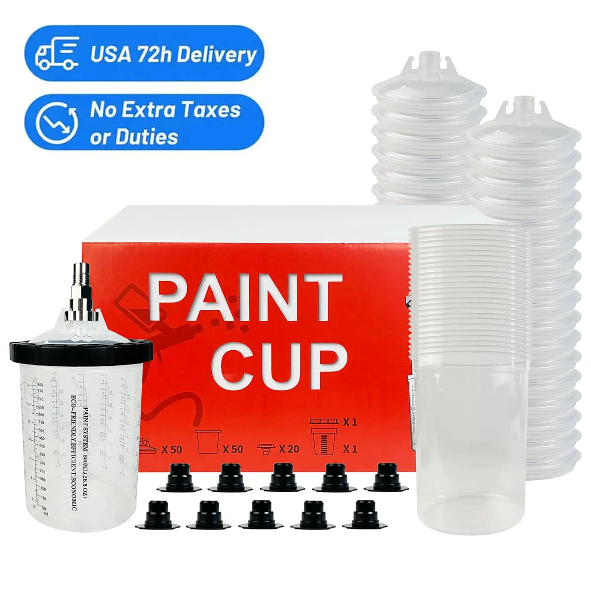 Paint Mixing Cup Kit (USA 72-Hour Delivery) PORPHIS