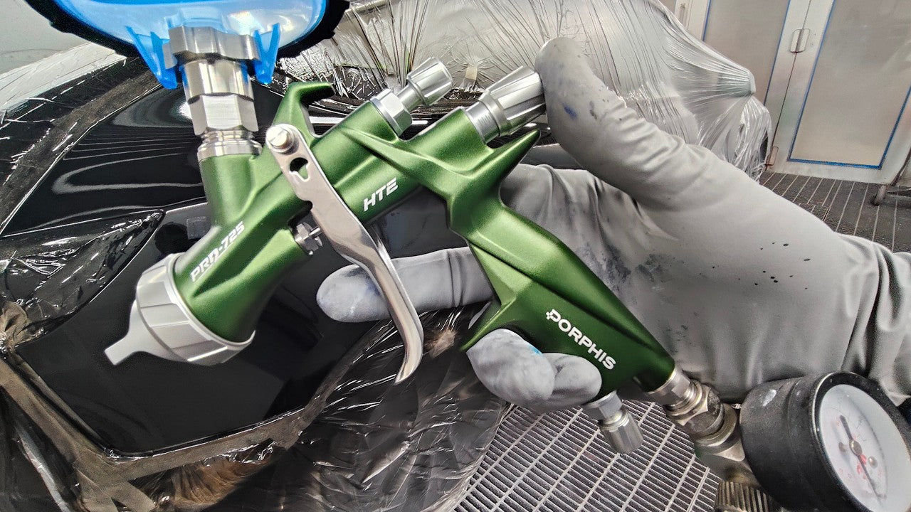 Load video: Porphis PRD 725 Spray Gun Review of The Gunman