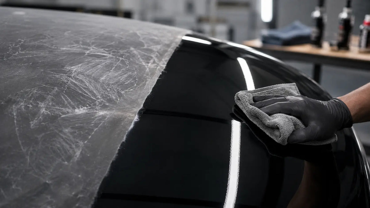 How to Remove Uncured Clear Coat and Repair the Finish PORPHIS