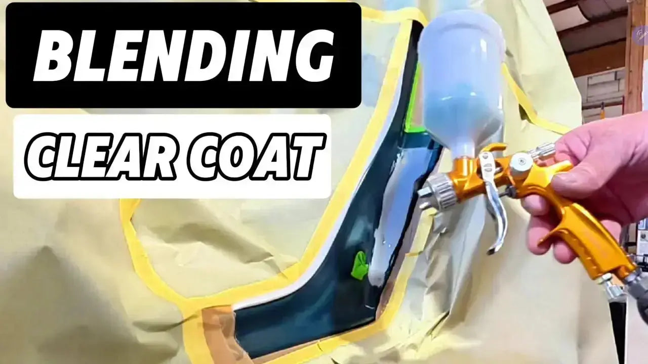 Professional Standardized Guide: Professional Spot Repair and Clear Coat Blending PORPHIS