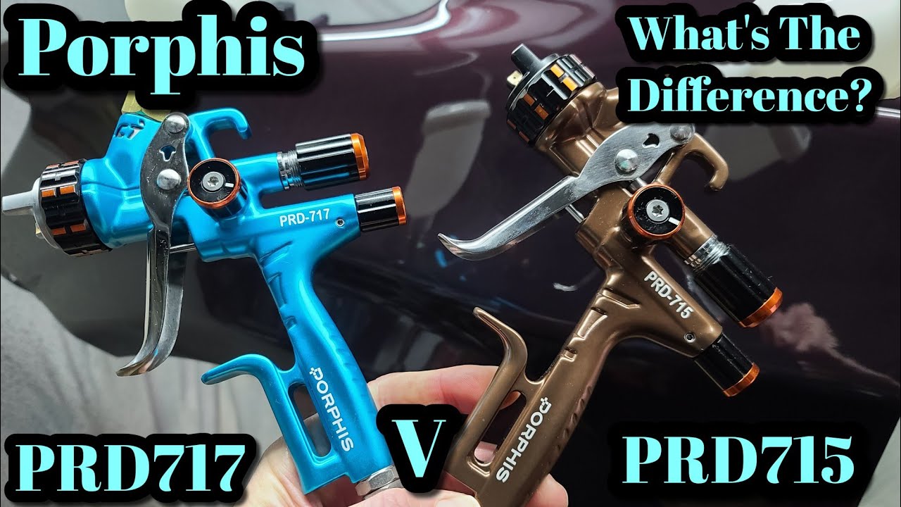 Spray Gun Comparison: PRD-717 vs. PRD-715