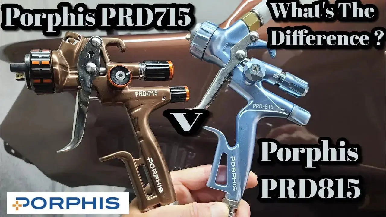 Spray Gun Comparison: PRD-815 vs. PRD-715 PORPHIS