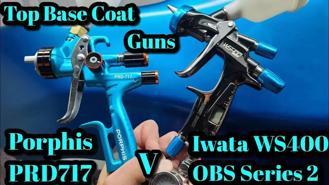Spray Gun Comparison: PRD-717 vs. Iwata WS400 Series2 OBS PORPHIS