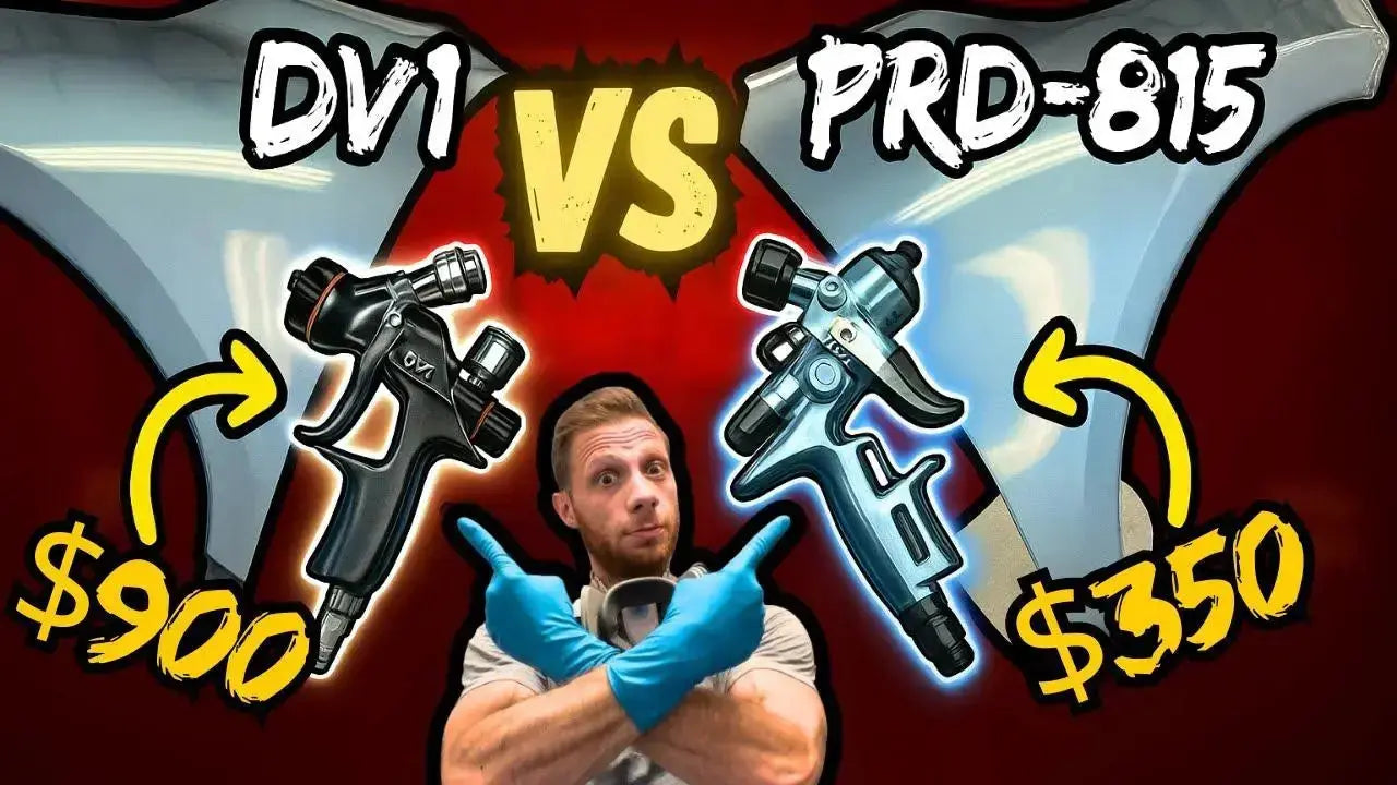 Spray Gun Comparison: PRD-815 vs. DV1 PORPHIS