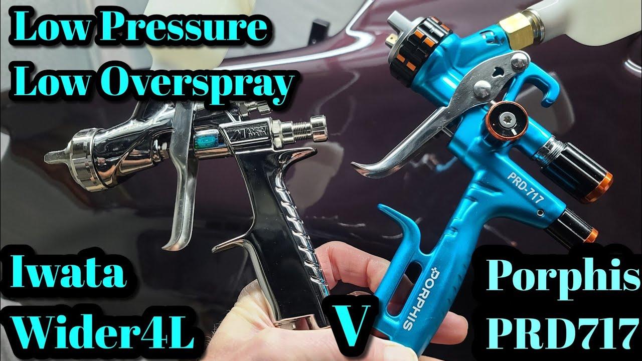 Spray Gun Comparison: PRD-717 vs. wata Wider4L