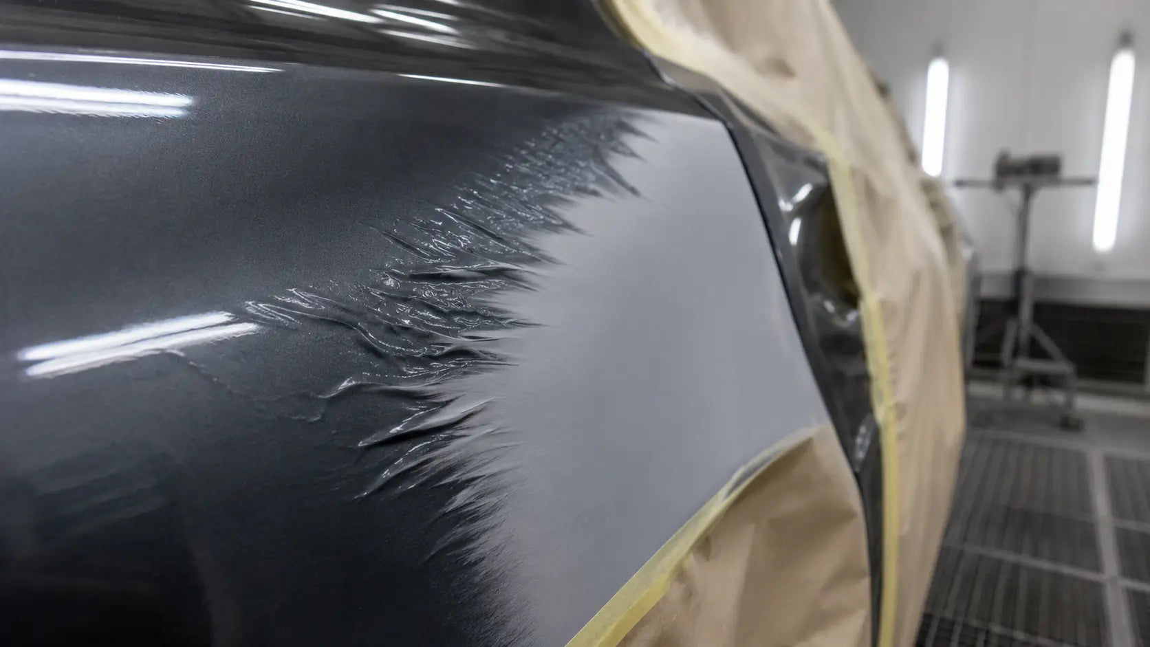 Basecoat Wrinkling at a Feather Edge: Why It Lifts and How to Repair It PORPHIS