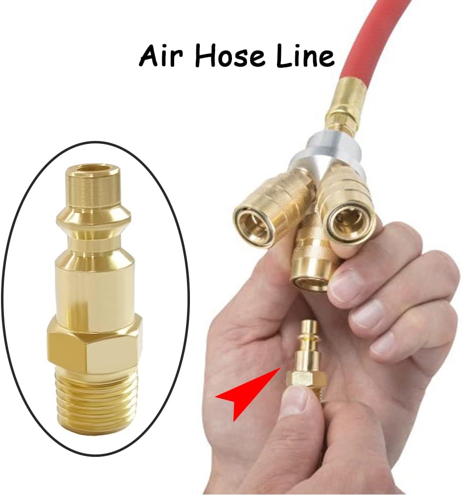 10 Piece Set of Male Connectors