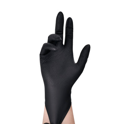 50pcs disposable 8mil nitrile gloves
