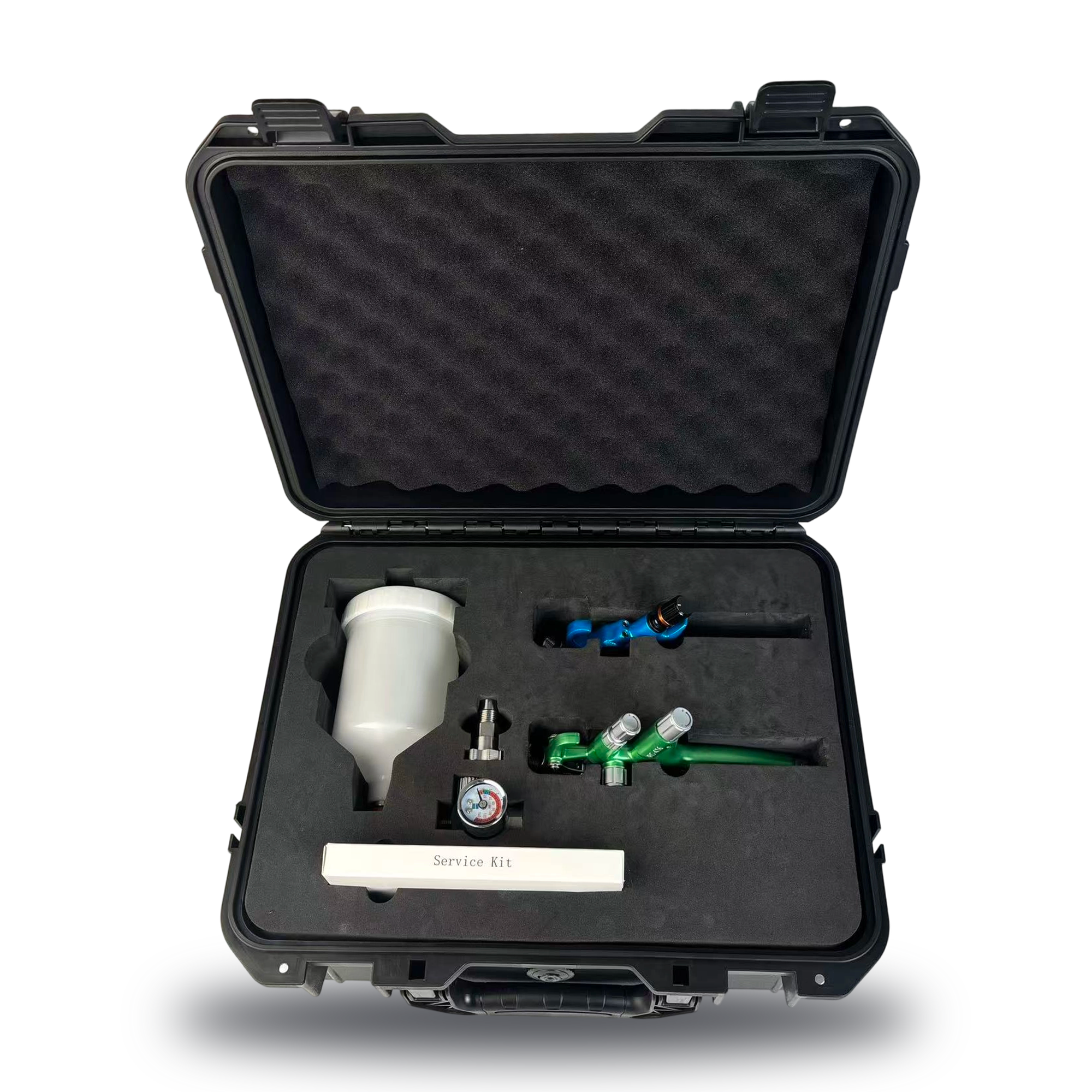 Porphis PRD-71-Serie und PRD-62-Serie Sprühpistole Premium Plastic Box Kit