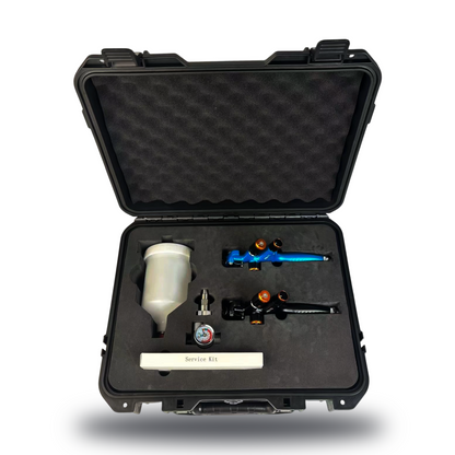 Porphis PRD-71-Serie und PRD-62-Serie Sprühpistole Premium Plastic Box Kit