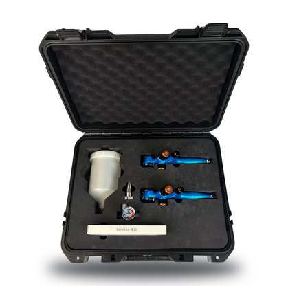Porphis PRD-71-Serie und PRD-62-Serie Sprühpistole Premium Plastic Box Kit