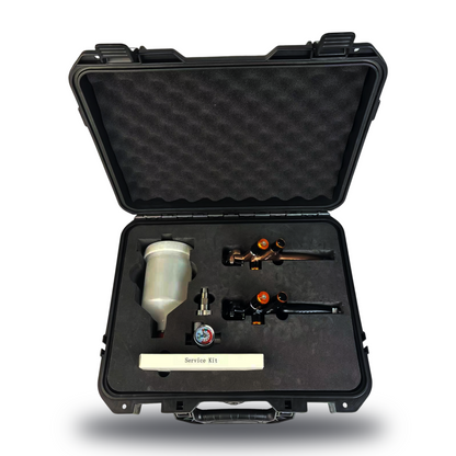 Porphis PRD-71-Serie und PRD-62-Serie Sprühpistole Premium Plastic Box Kit