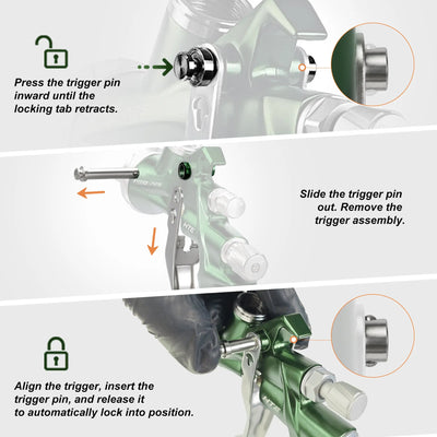 PRD-725 Car Spray Gun PORPHIS