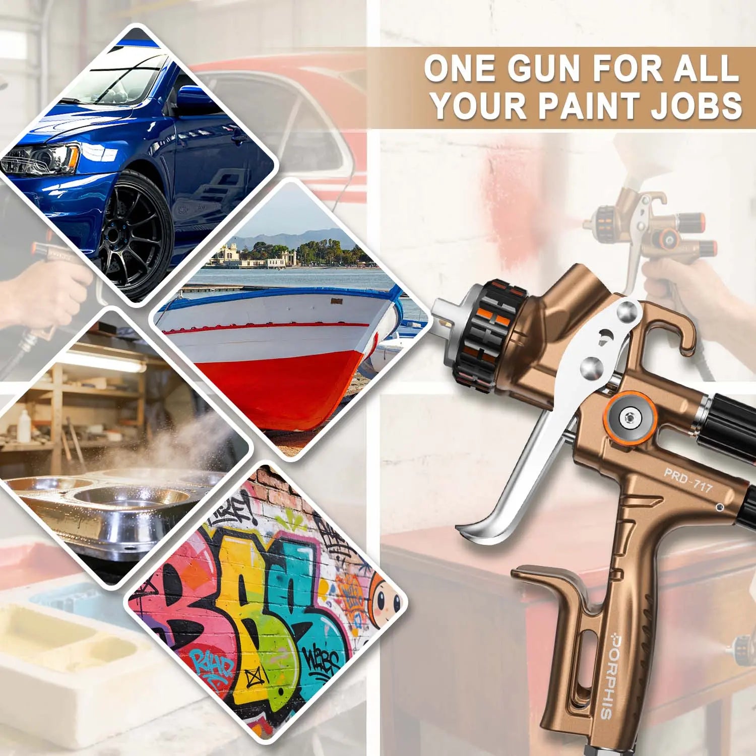 PRD-717 VS SPRAY GUN PORPHIS
