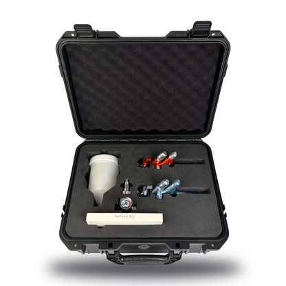 Porphis PRD-71-Serie und PRD-62-Serie Sprühpistole Premium Plastic Box Kit