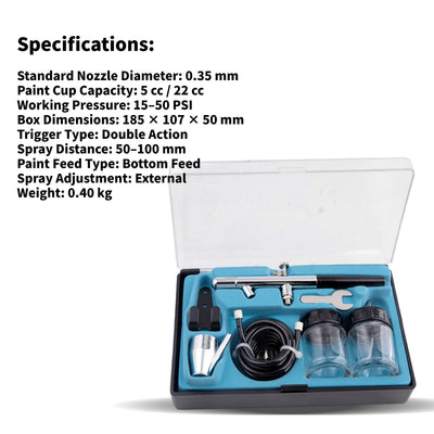 ABS-128 Airbrush Kit PORPHIS