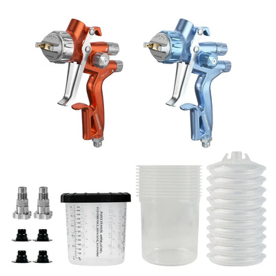 Perfect Finish Pro 2-Gun Spray Gun Combo