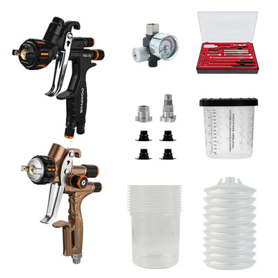 Complete Workflow 2-Gun Spray Gun Combo