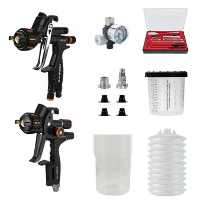 Complete Workflow 2-Gun Spray Gun Combo