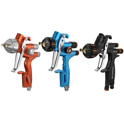 PORPHIS Complete 3-Gun Automotive Painting Combo