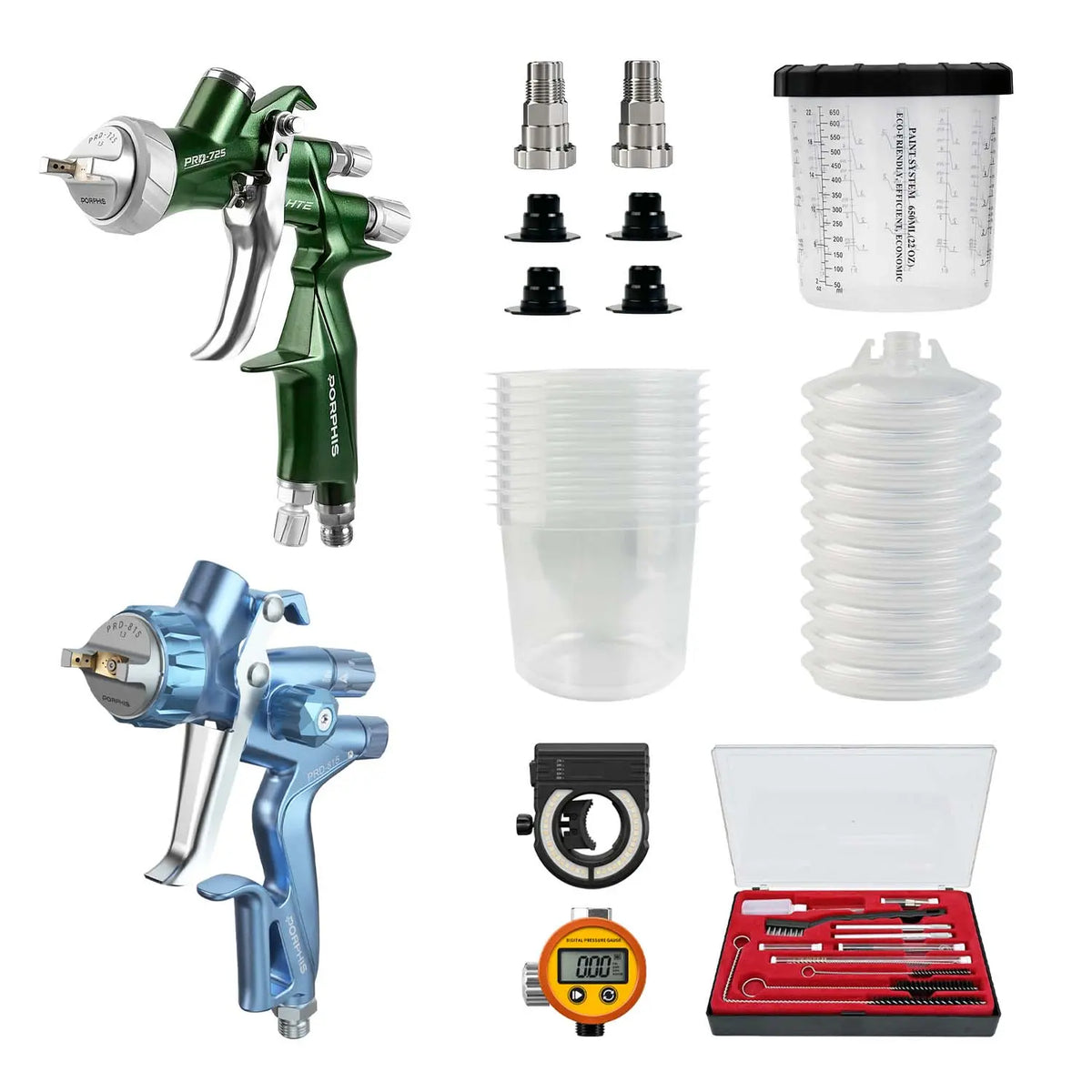 Perfect Finish Pro Spray Gun Combo PORPHIS