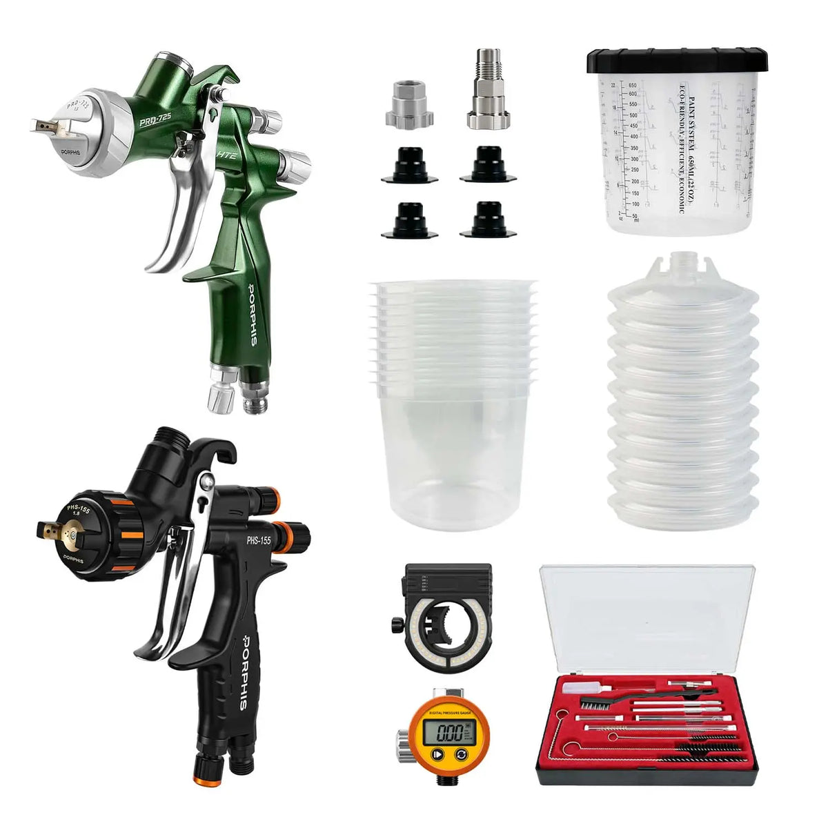 Complete Workflow Spray Gun Combo PORPHIS